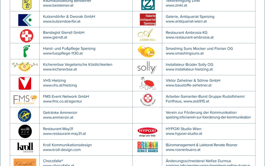 Alle Mitgliedsbetriebe auf einen Blick (Stand 01.02.2022)